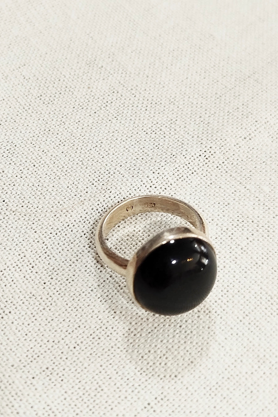 Anillo plata Ónix