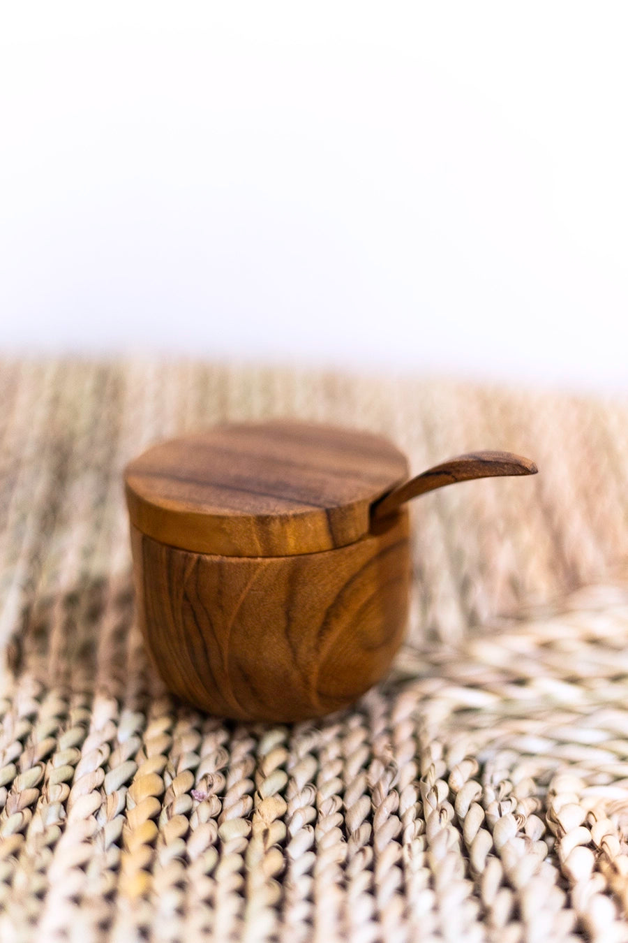 Recipiente de teca