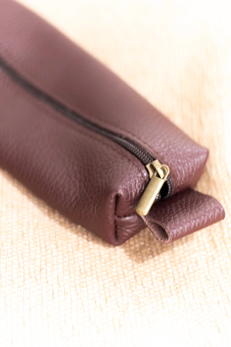 Estuche de cuero