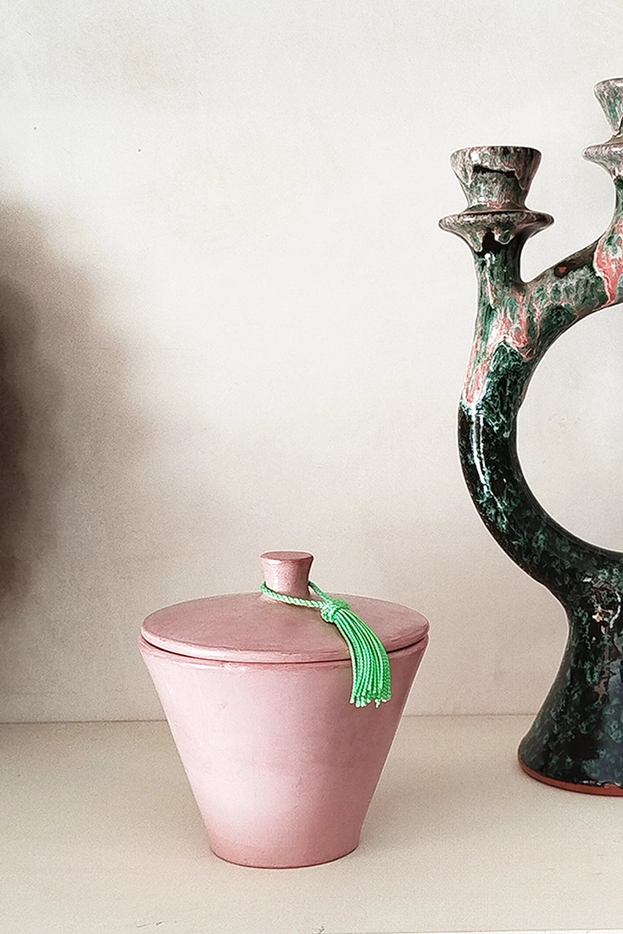 Caja con tapa Empolvado