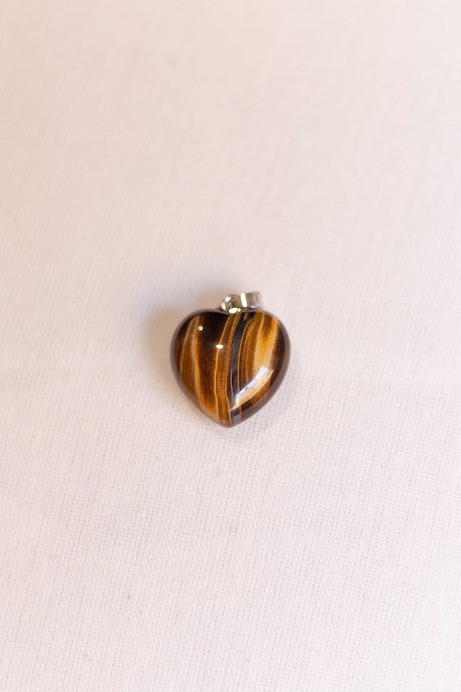 Colgante corazón Ojo de tigre