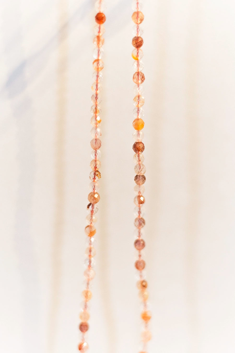 Collar Cuarzo hematita