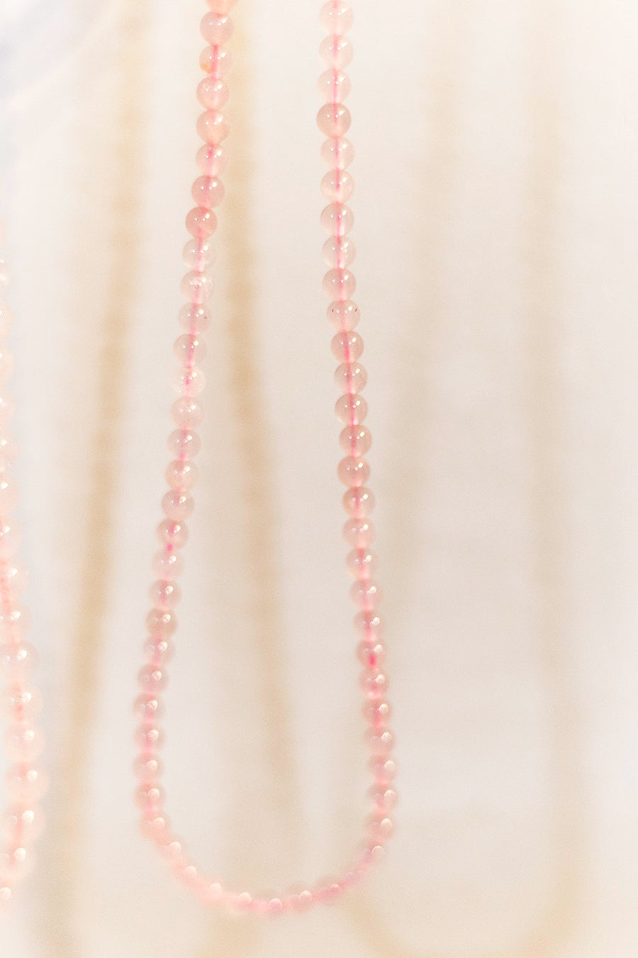 Collar Cuarzo rosa