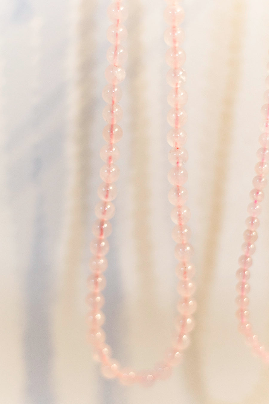 Collar Cuarzo rosa