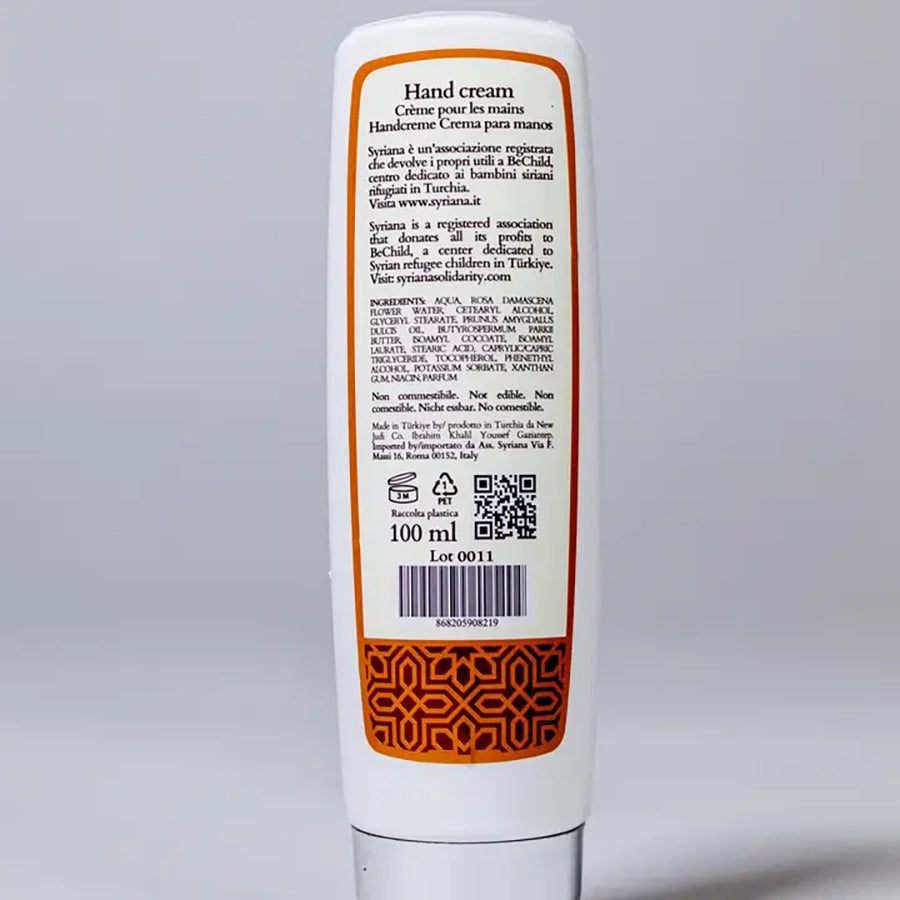 Crema manos – Rosa Damasco, almendras y karité