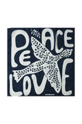 Pañuelo de seda peace & love