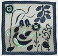 Pañuelo Seda Birdy Azul