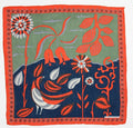 Pañuelo Seda Birdy Naranja