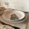 Plato Lechuza