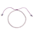 Brazalete pulsera lila