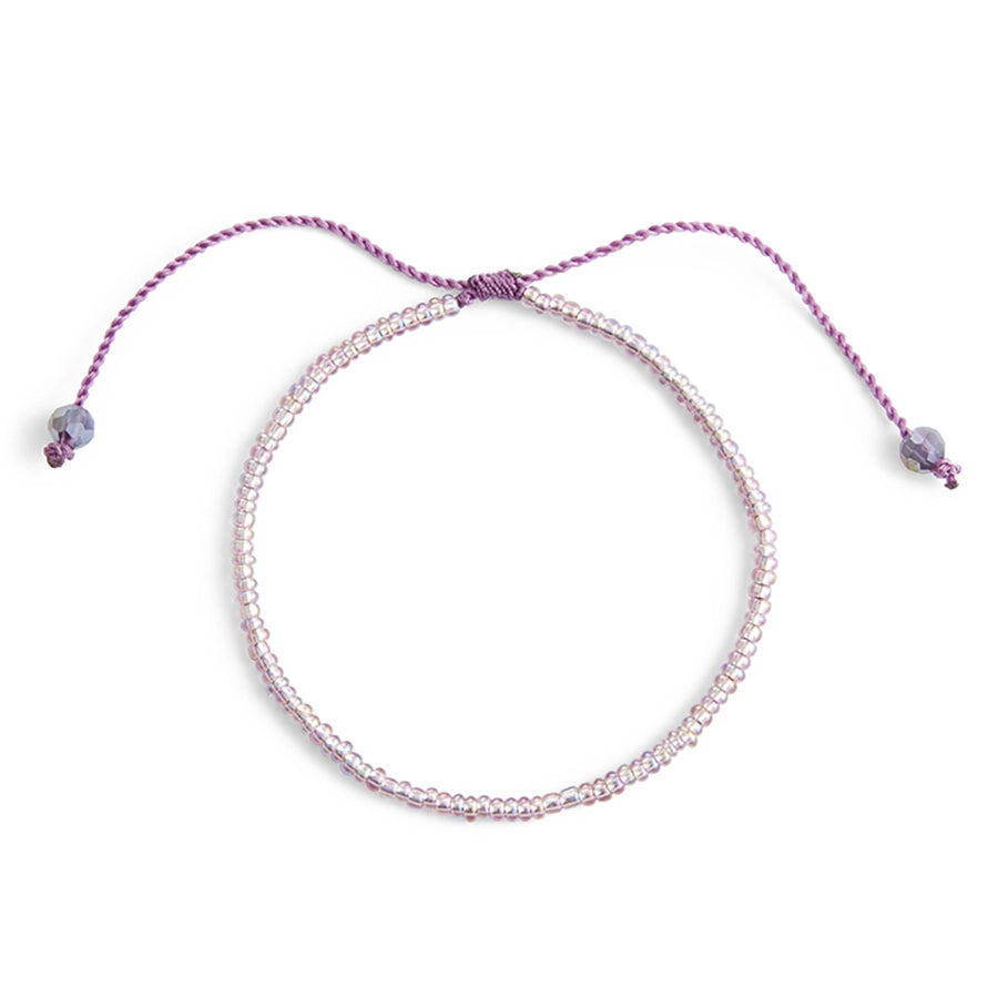 Brazalete pulsera lila