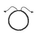 Brazalete pulsera negra