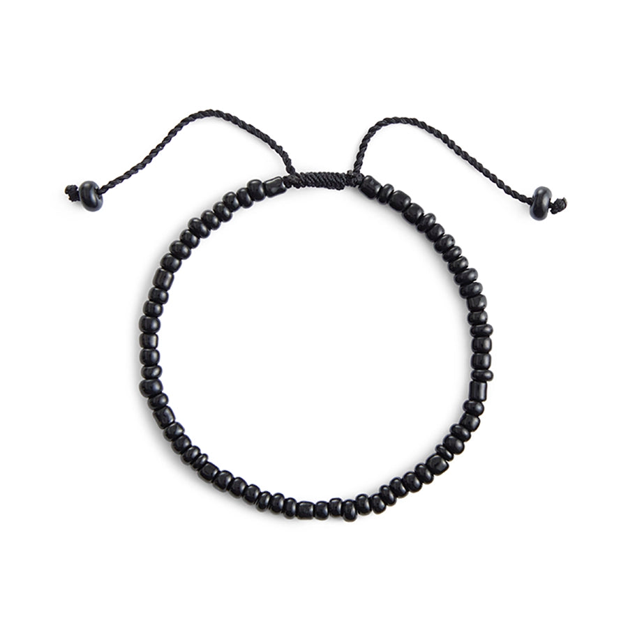Brazalete pulsera negra