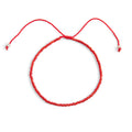 Brazalete pulsera roja