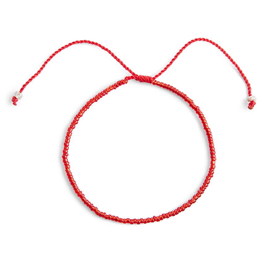 Brazalete pulsera roja