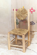 Silla con respaldo redondo