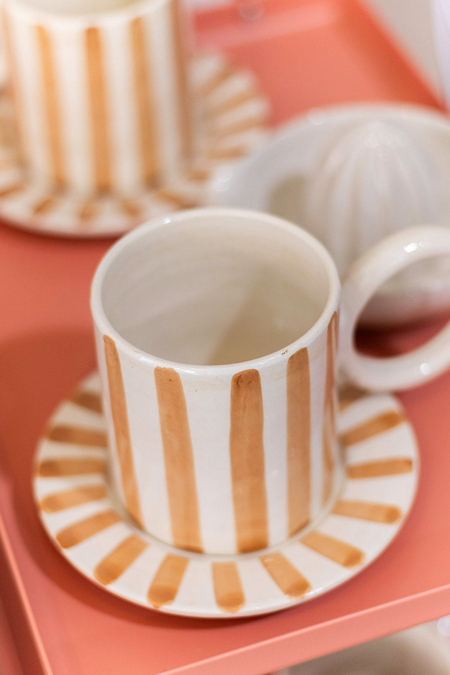 Juego de taza y plato