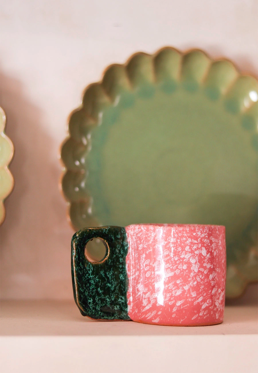 Taza asa cuadrada
