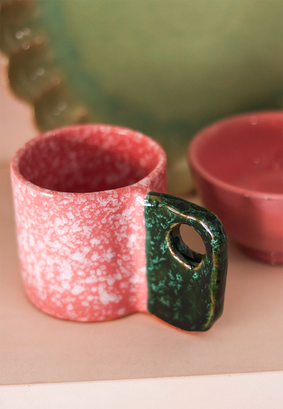 Taza asa cuadrada