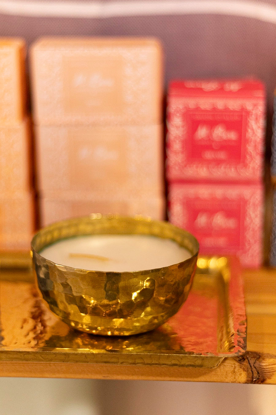Vela Latón Aroma oriental