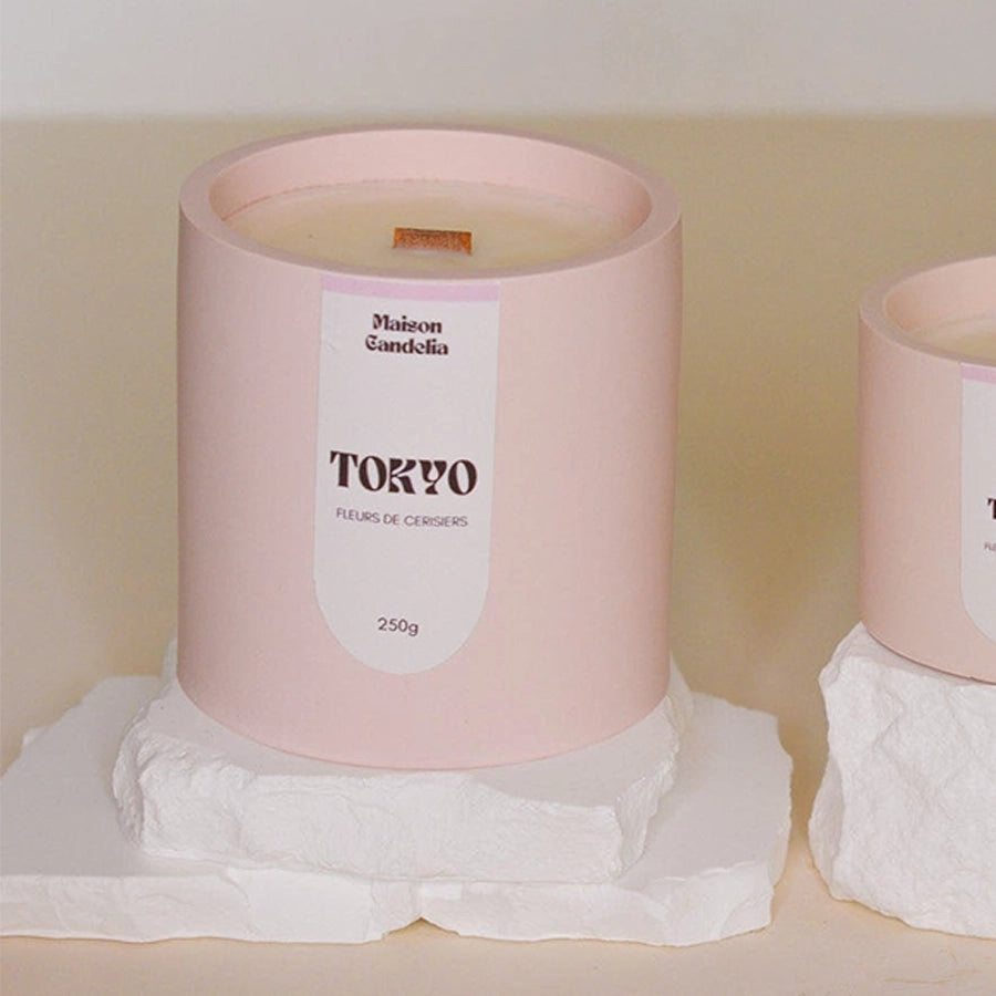 Vela Tokio - Flores de cerezo